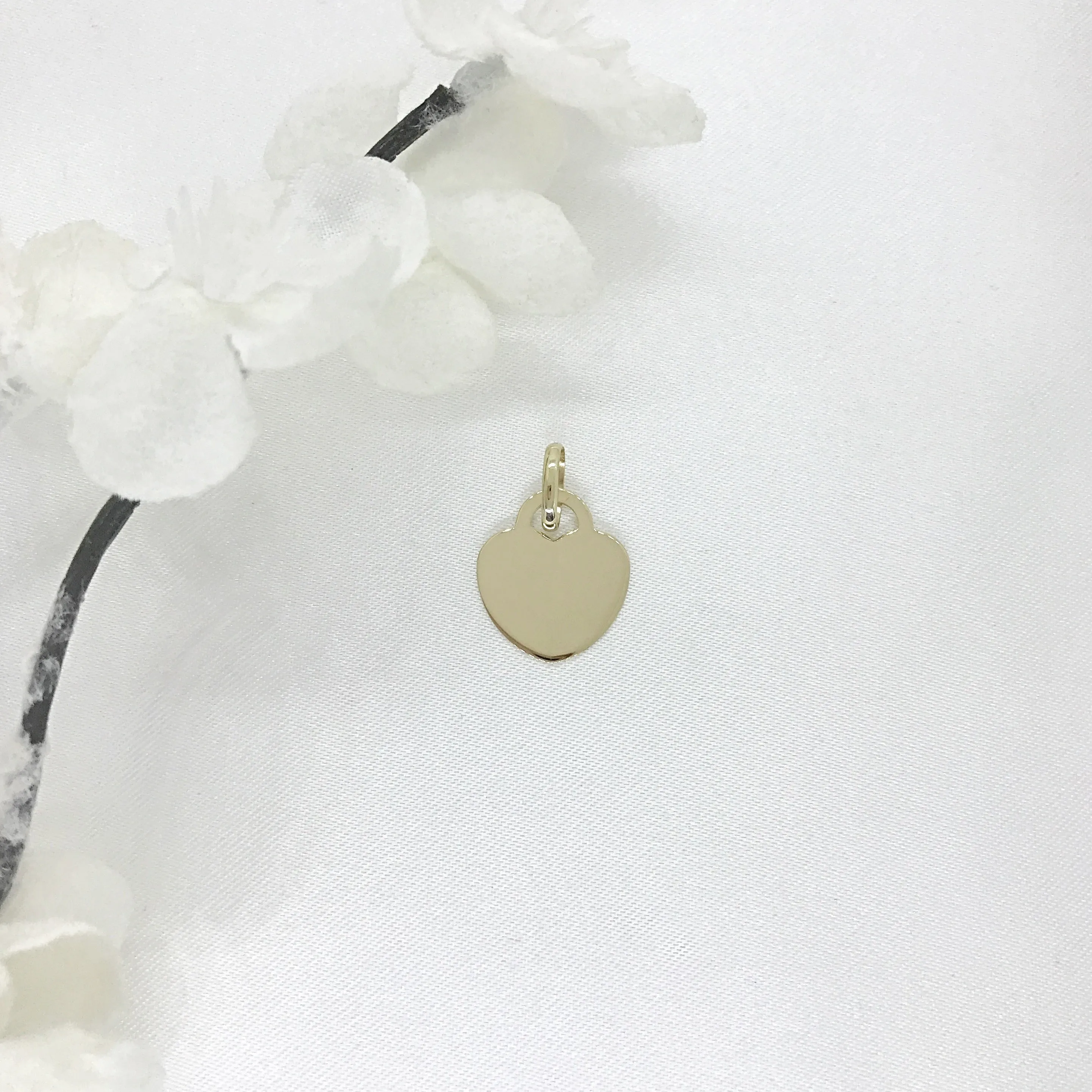 10k Gold Heart Pendant