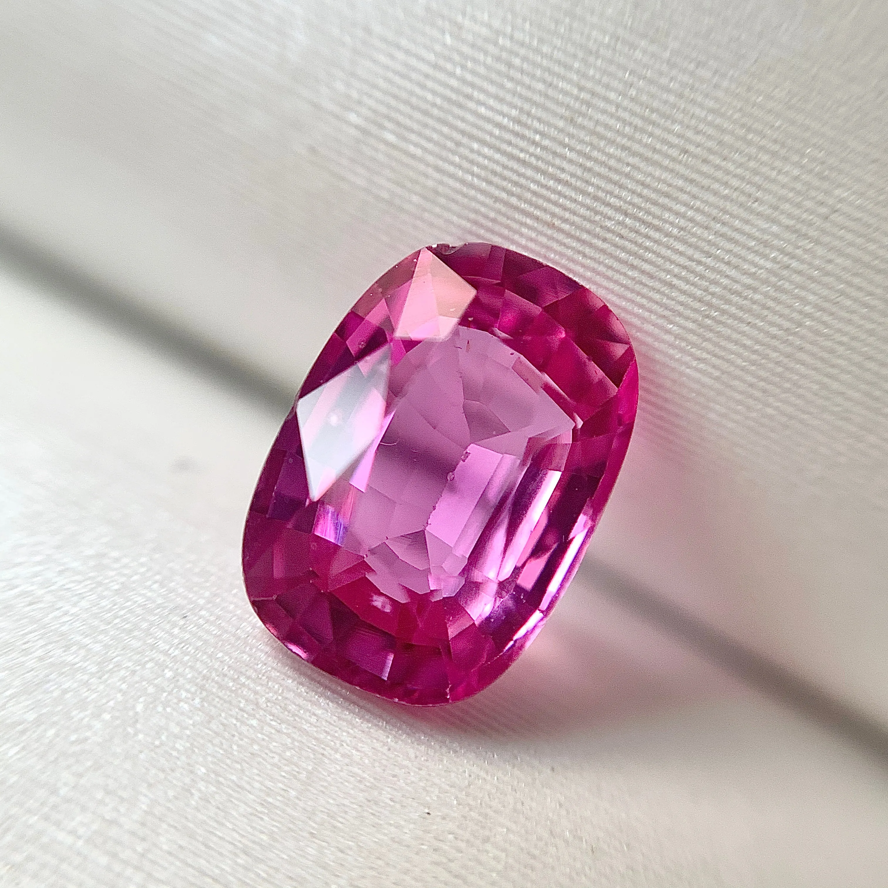 1.20ct Cushion Natural Pink Sapphire No.12007