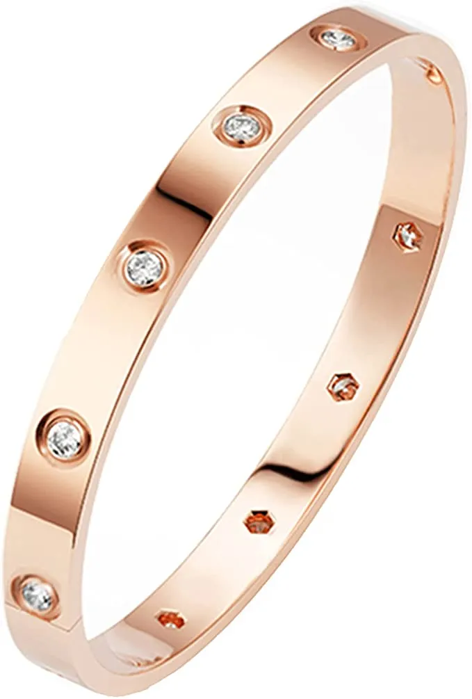 18K Gold Plated Love Bangle