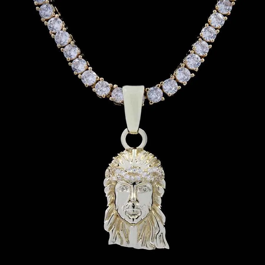 18k Vermeil Jesus Pendant