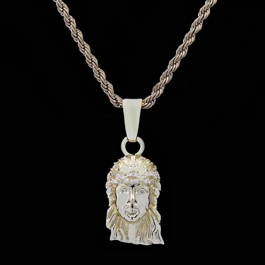 18k Vermeil Jesus Pendant