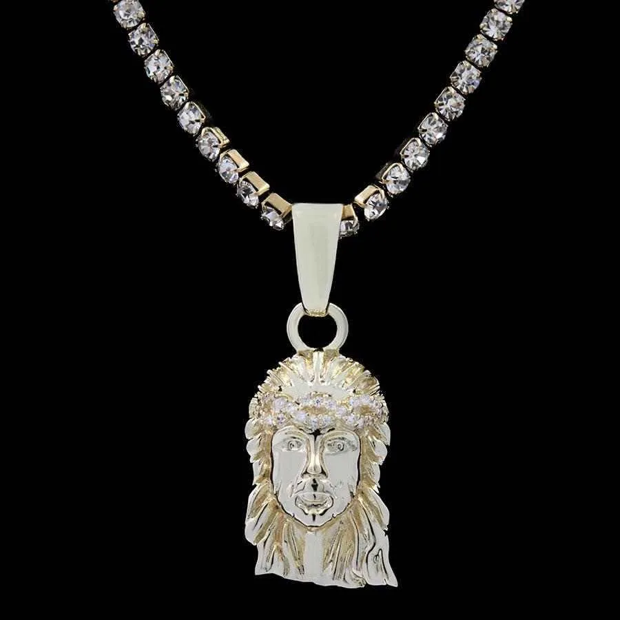 18k Vermeil Jesus Pendant