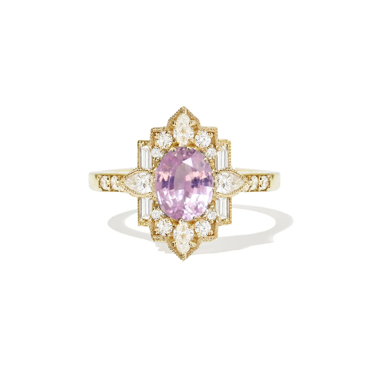 1.98 ctw Oval Pink Sapphire