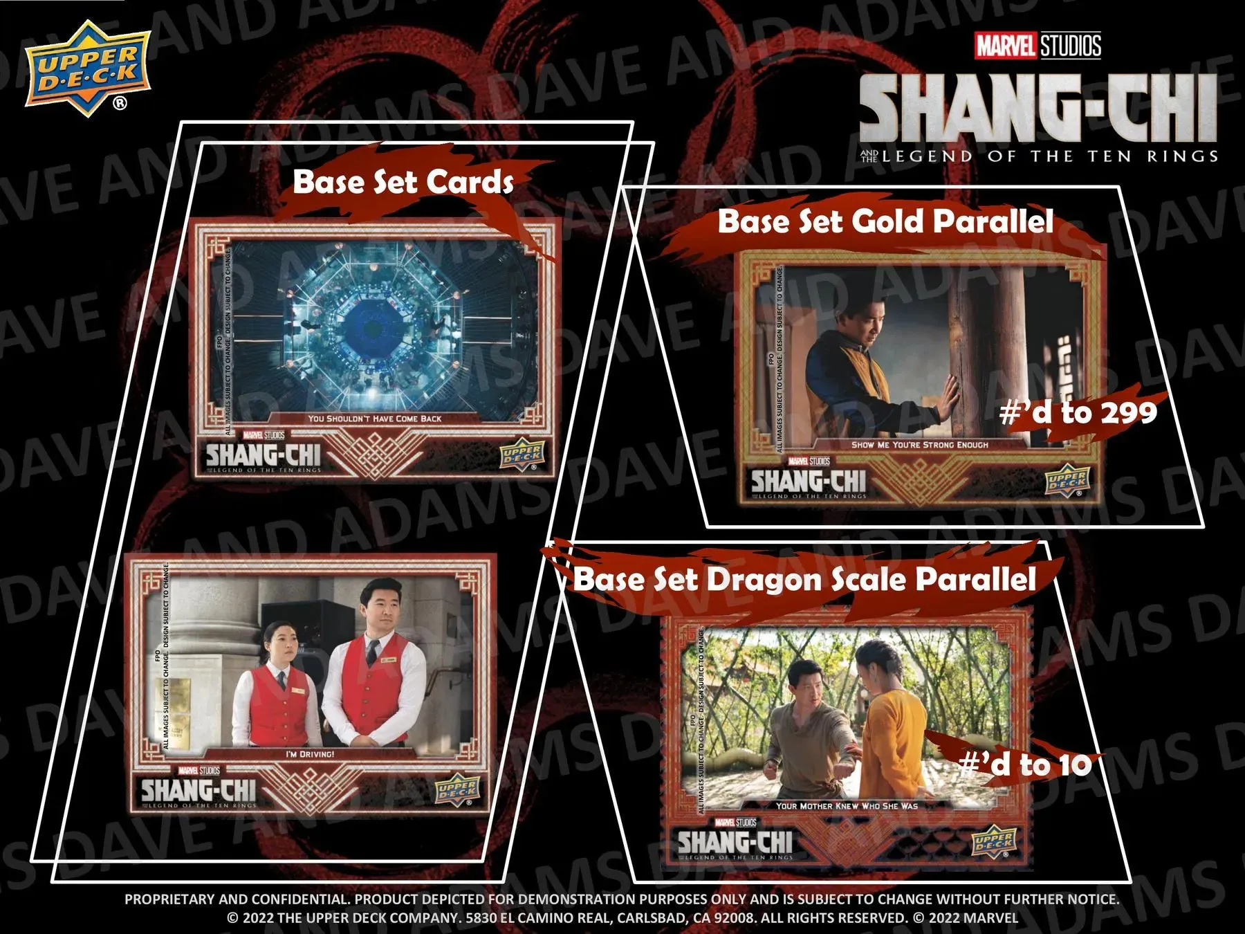 2023 Upper Deck Marvel Studios Shang-Chi and the Legend of the Ten Rings Hobby Box