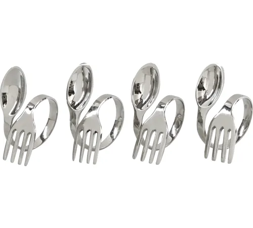 3807 NAPKIN RINGS”CUTLERY" 12x4x1,5cm