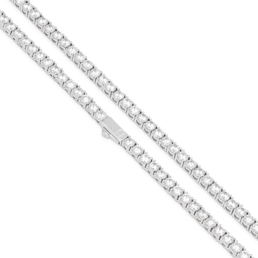 4mm Tennis Chain Choker Set