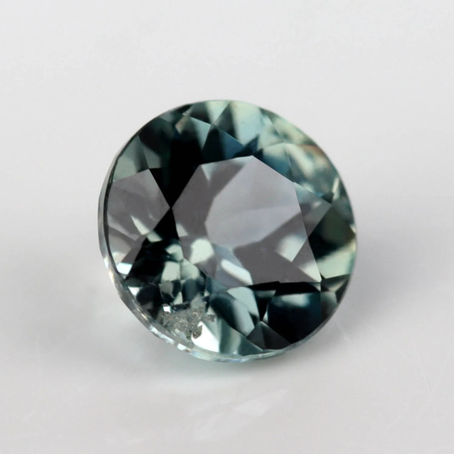 5mm Fair Trade Grey Blue/Green Tanzanian Sapphire - 102950-A