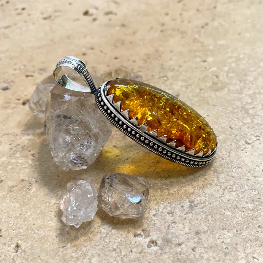 Amber Pendant - Anjali