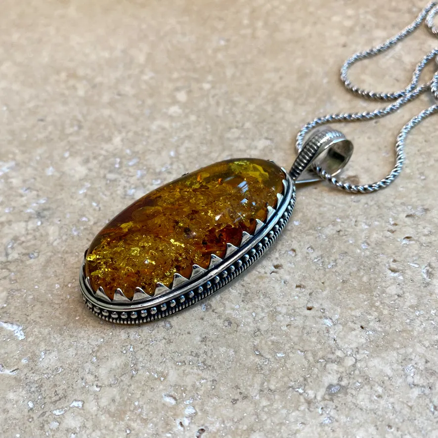 Amber Pendant - Anjali