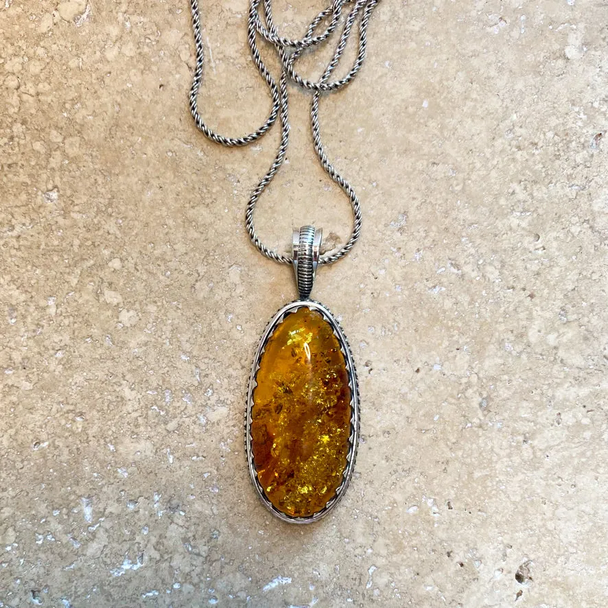 Amber Pendant - Anjali