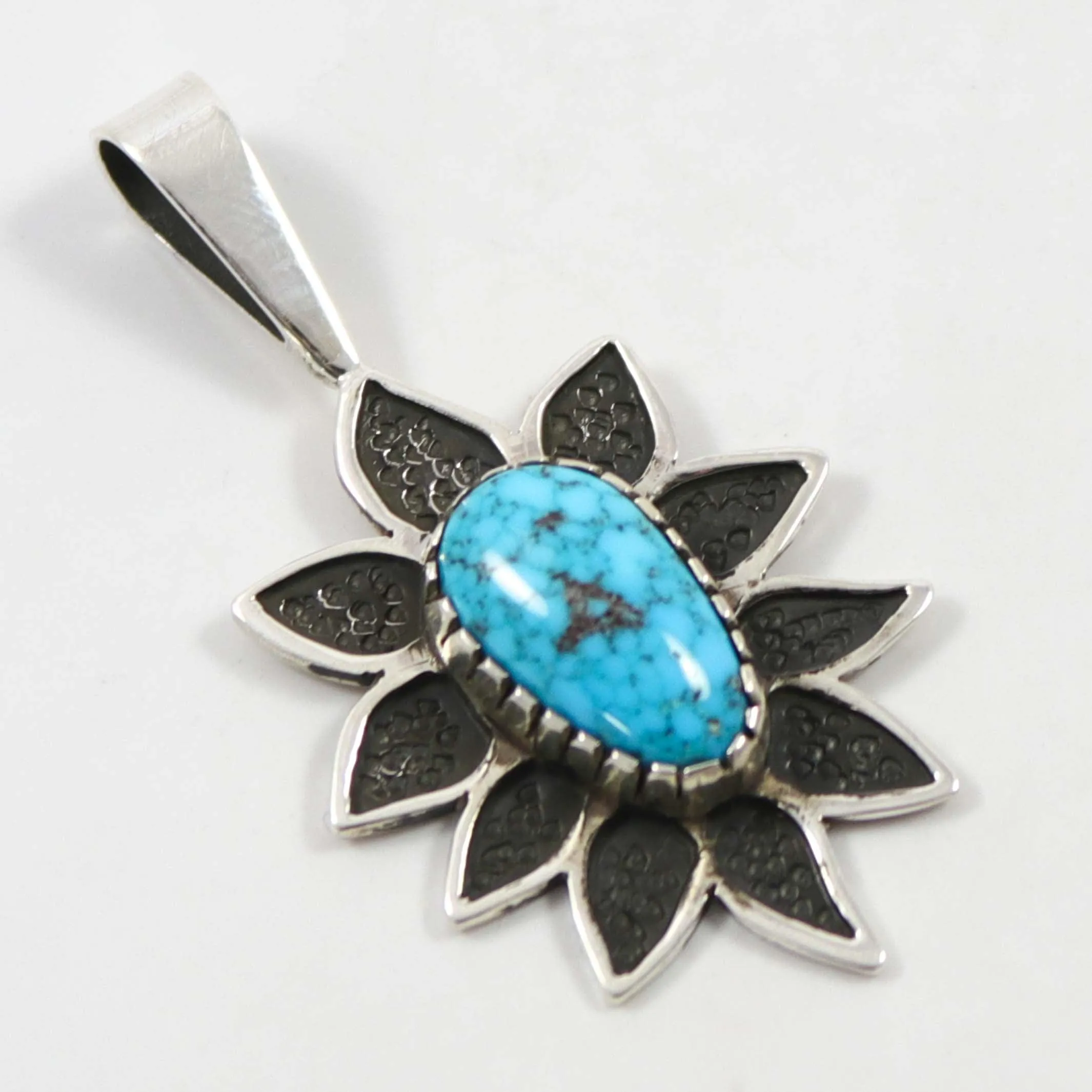 Bisbee Turquoise Pendant