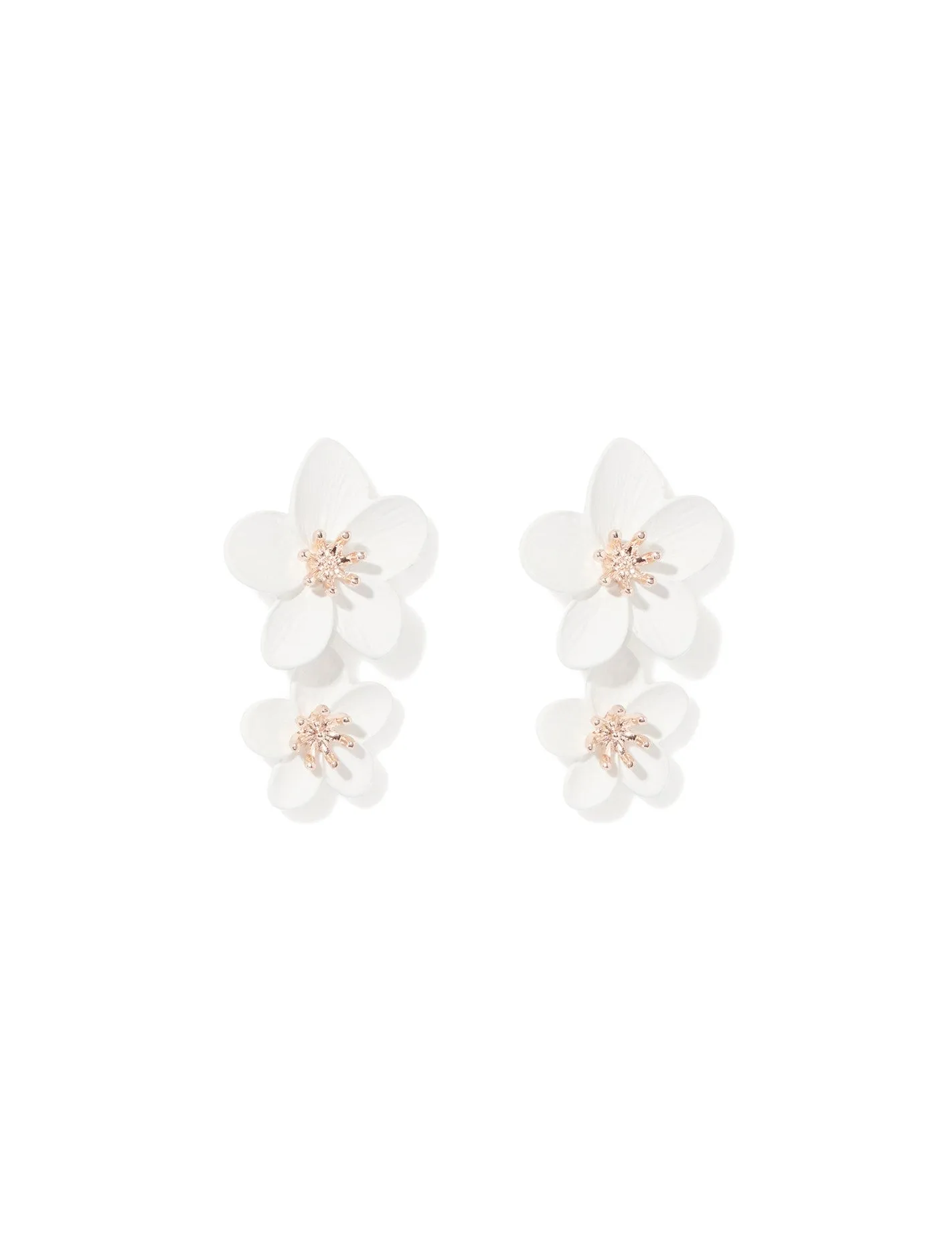 Carly Flower Drop Earrings