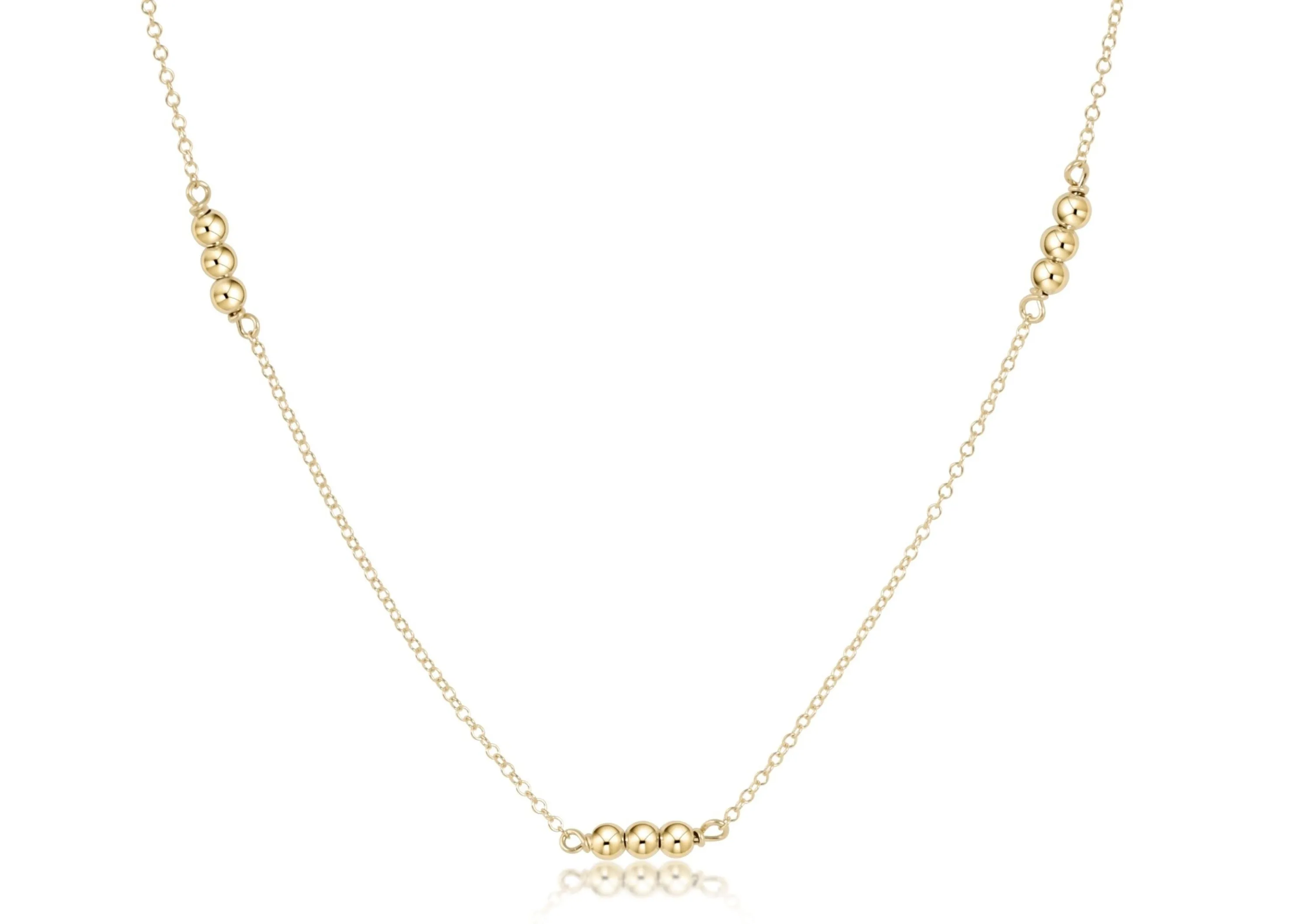 choker joy simplicity chain gold - 3mm gold