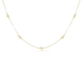 Choker Simplicity Chain Gold - Classic 4mm Gold