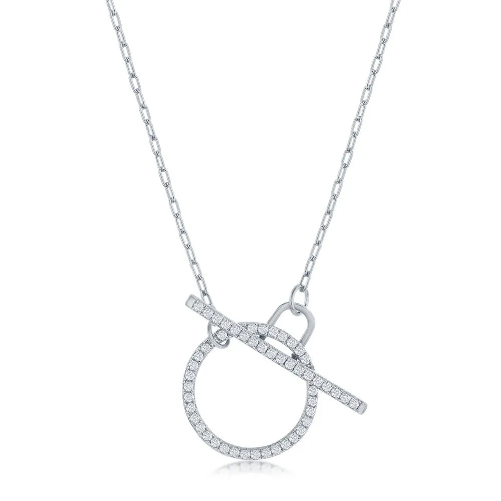 Circle Toggle Necklace