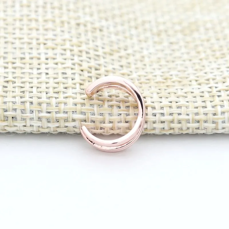 Cross Lines Ear Cuff - Rose Gold