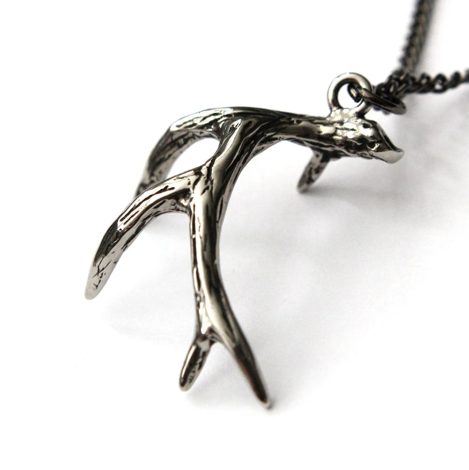 Deer Antler Necklace