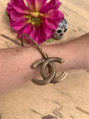 Double C Charm Bangle