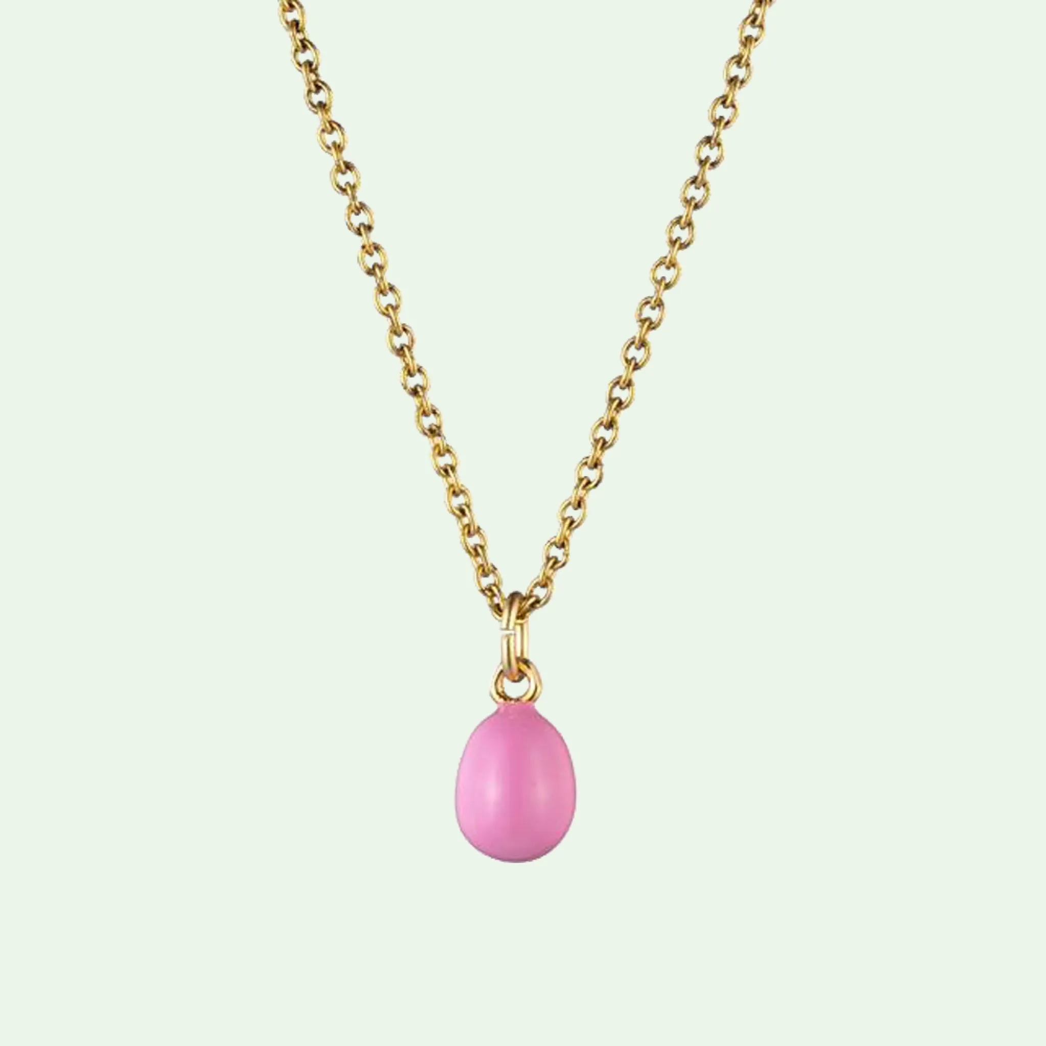 Egg Pendant Necklace