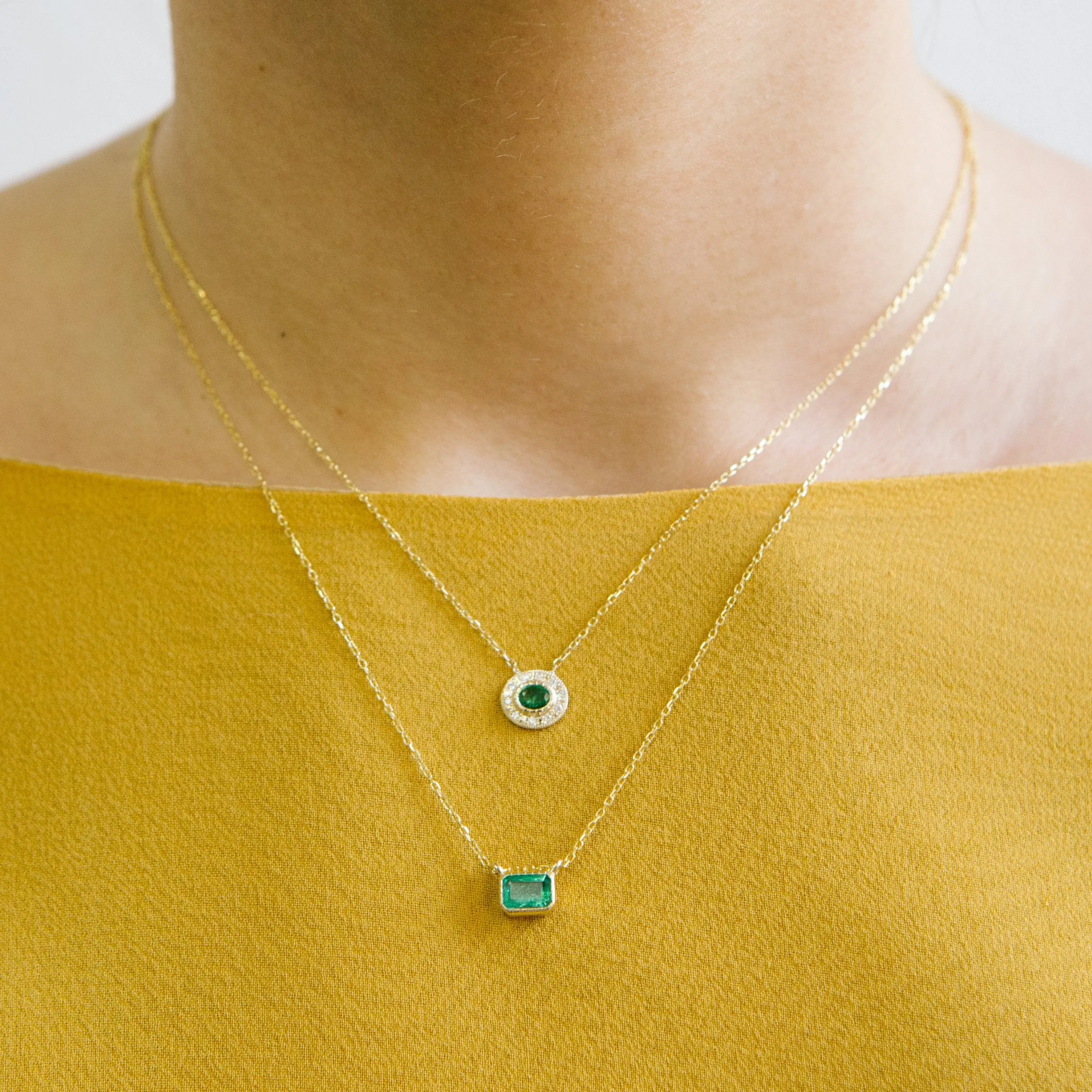 Emerald Lexie Necklace