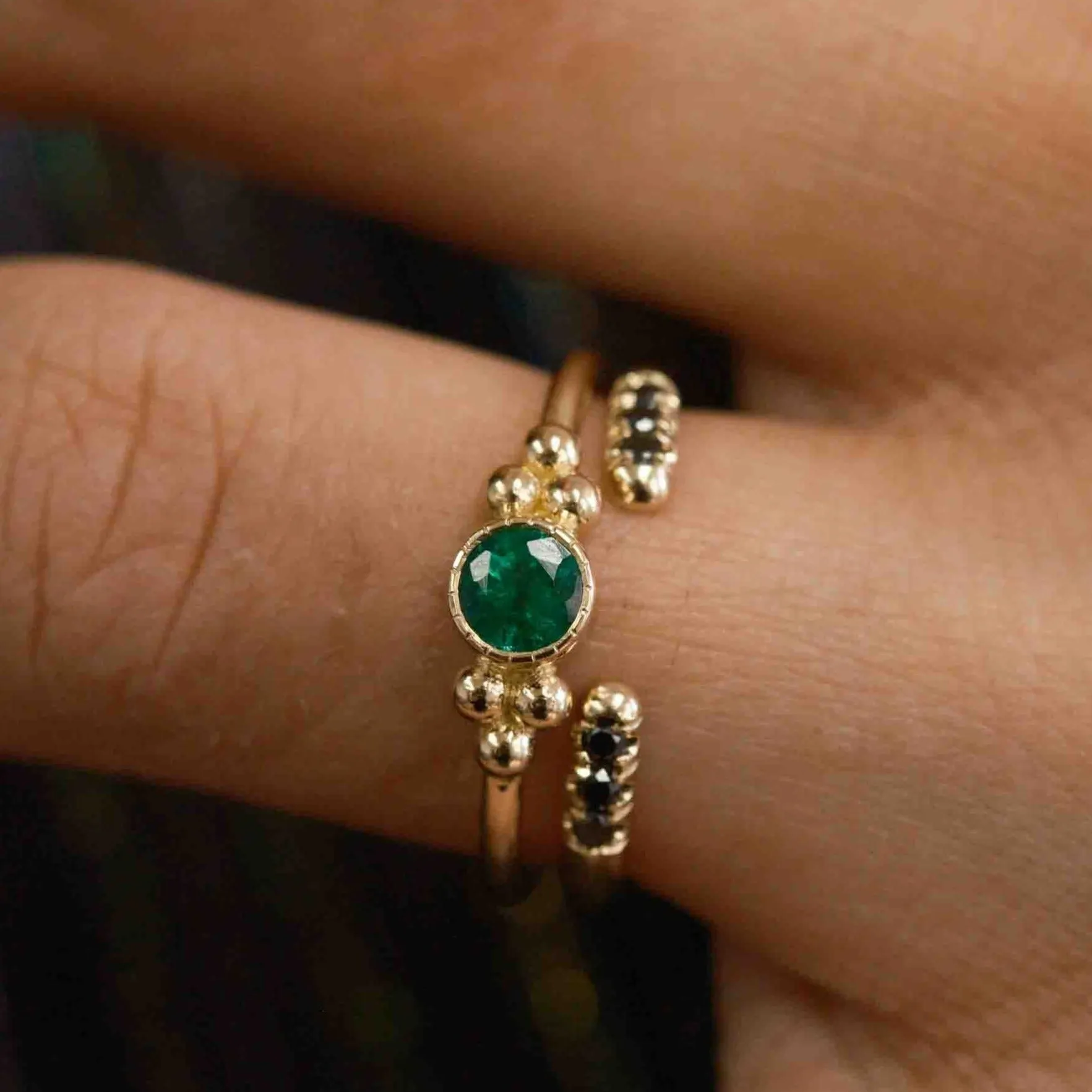 Emerald Seville Ring