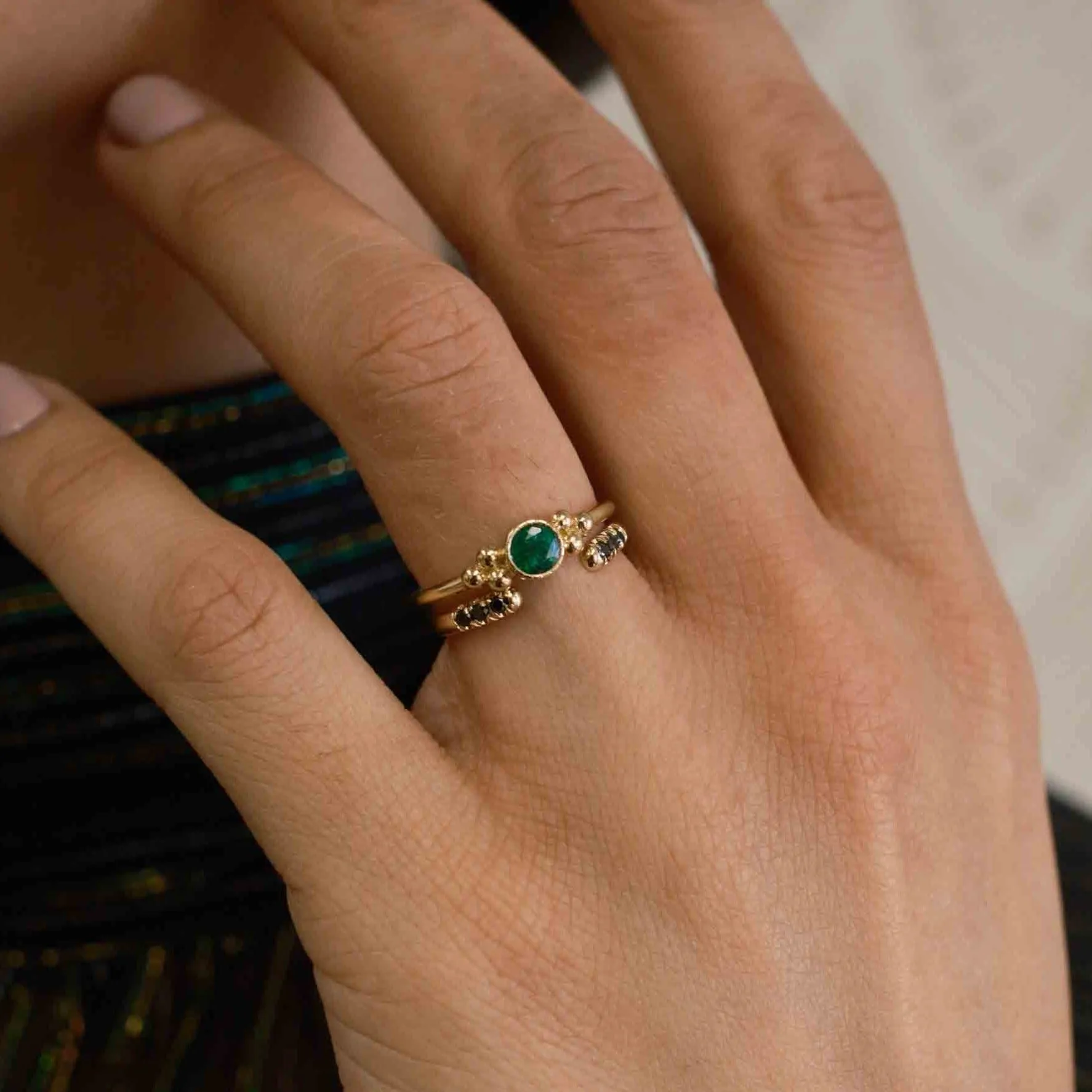 Emerald Seville Ring