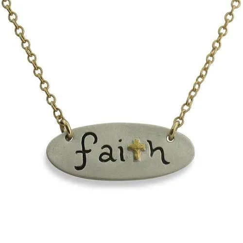 Faith Pendant Necklace