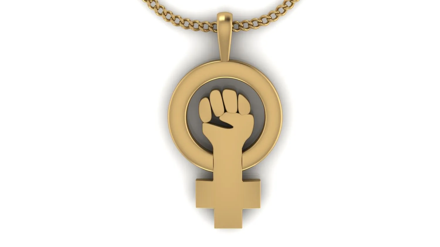 Feminist Symbol Pendant