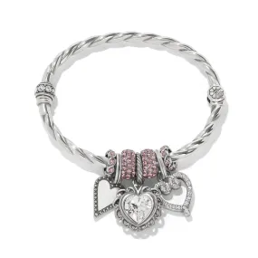 Full of Hearts Charm Bangle