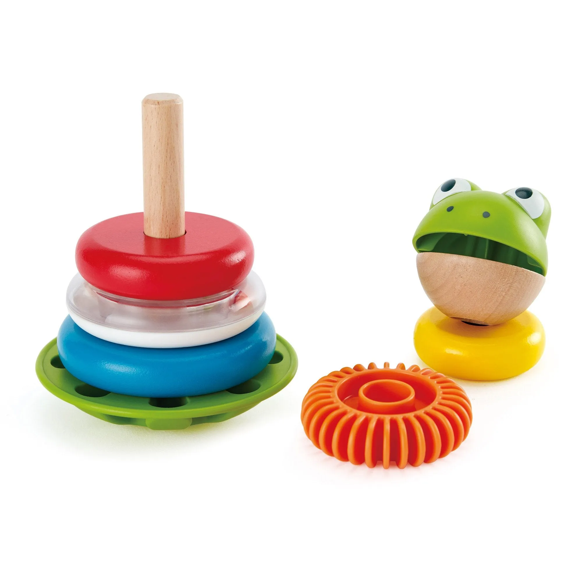 Hape Mr Frog Stacking Rings