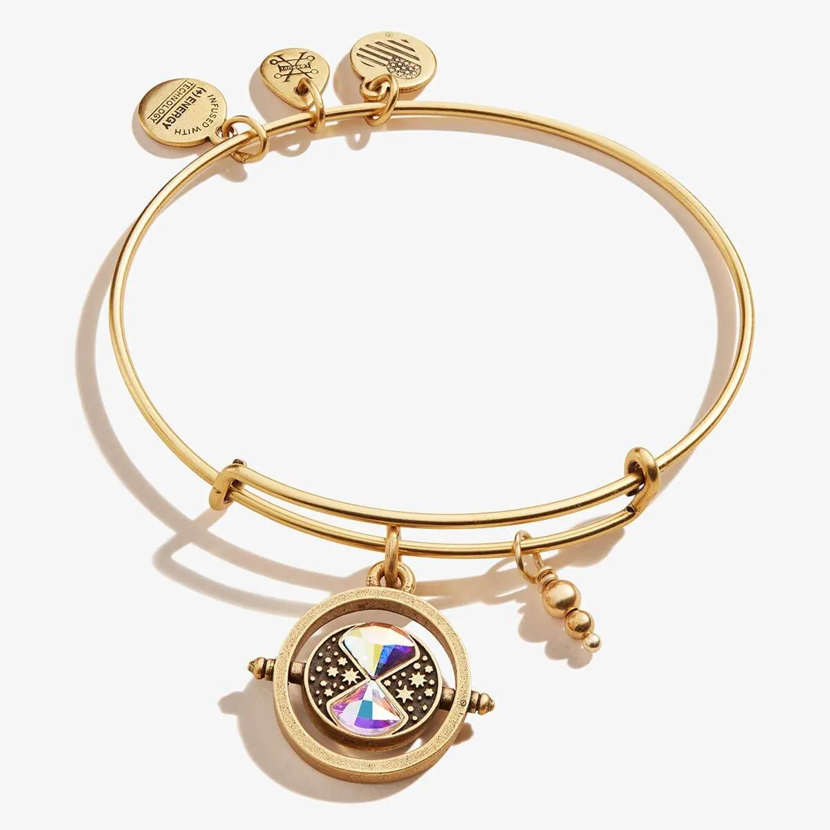 HARRY POTTER Time Turner Spinner Charm Bangle