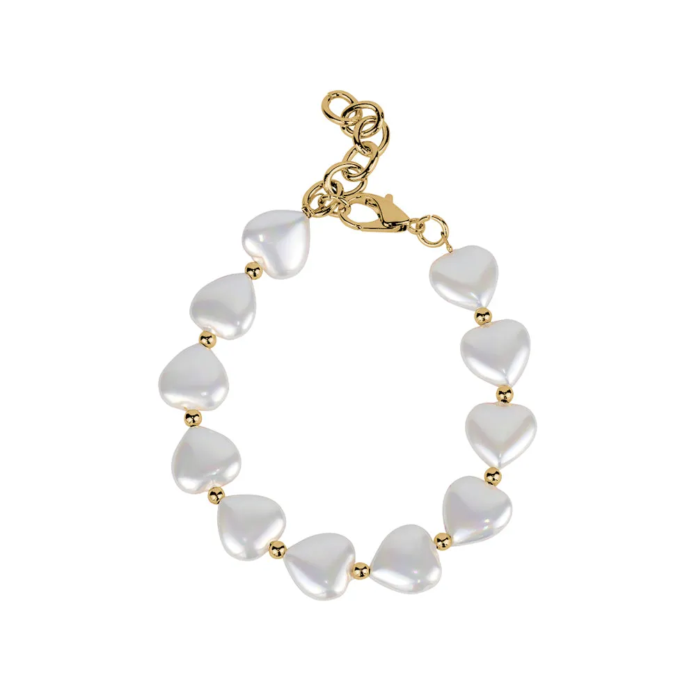 HEART PEARL BRACELETS