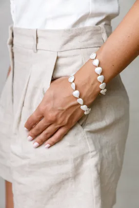 HEART PEARL BRACELETS