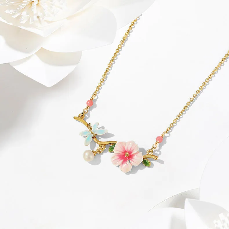 Hibiscus Necklace