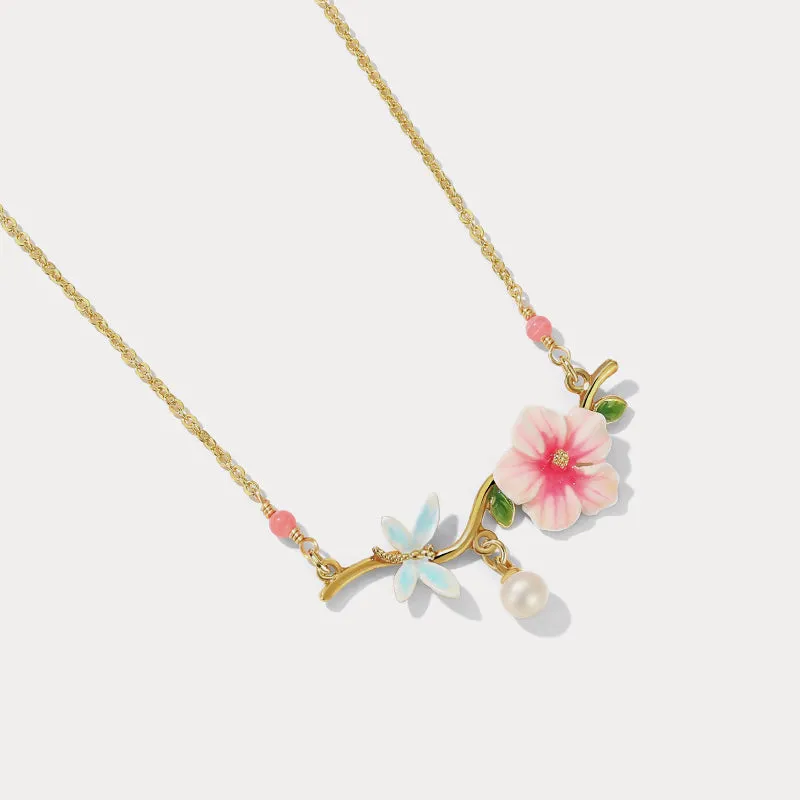 Hibiscus Necklace