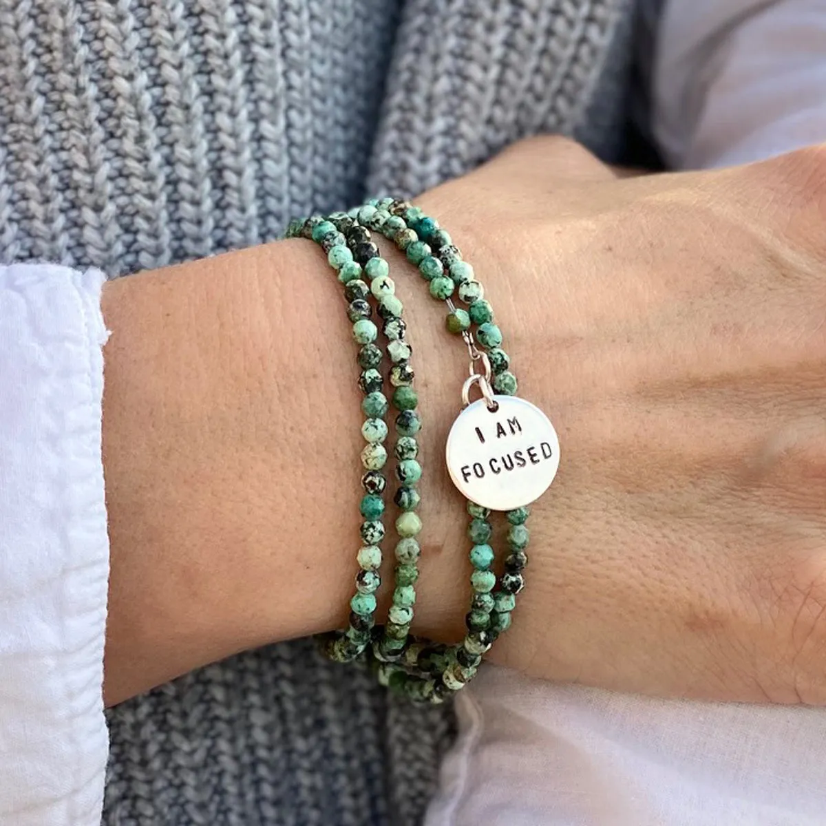 I am ... 12 Holistic Healing Affirmations to Channel Positive Energy and Calmness - Wrap Bracelets