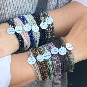 I am ... 12 Holistic Healing Affirmations to Channel Positive Energy and Calmness - Wrap Bracelets