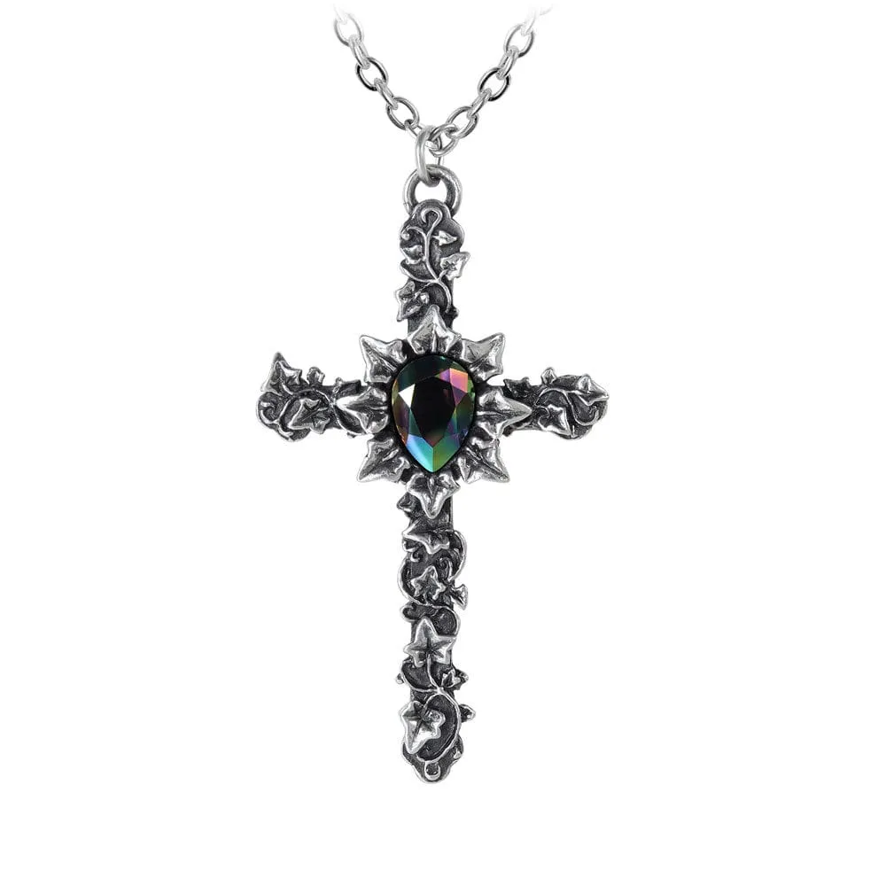 Ivy Cross Pendant