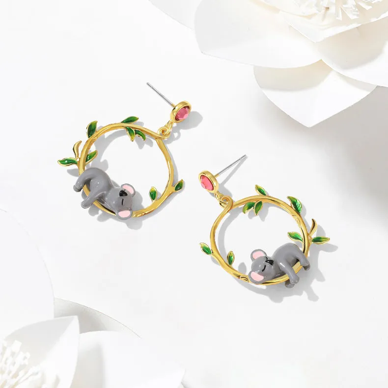 Koala Earrings