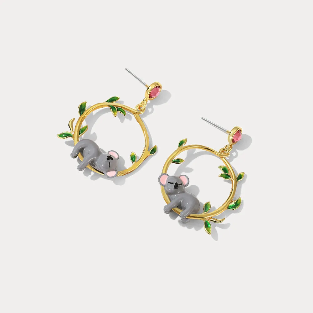 Koala Earrings