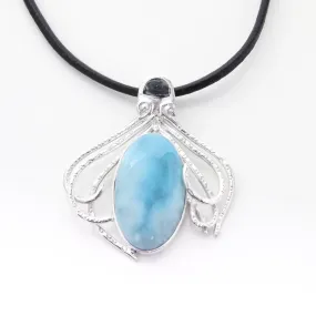 Larimar Octopus Pendant Lorraine