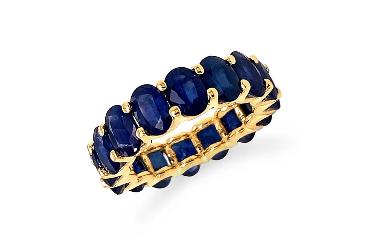 Maxi Eternity Rings Gemstones & Gold