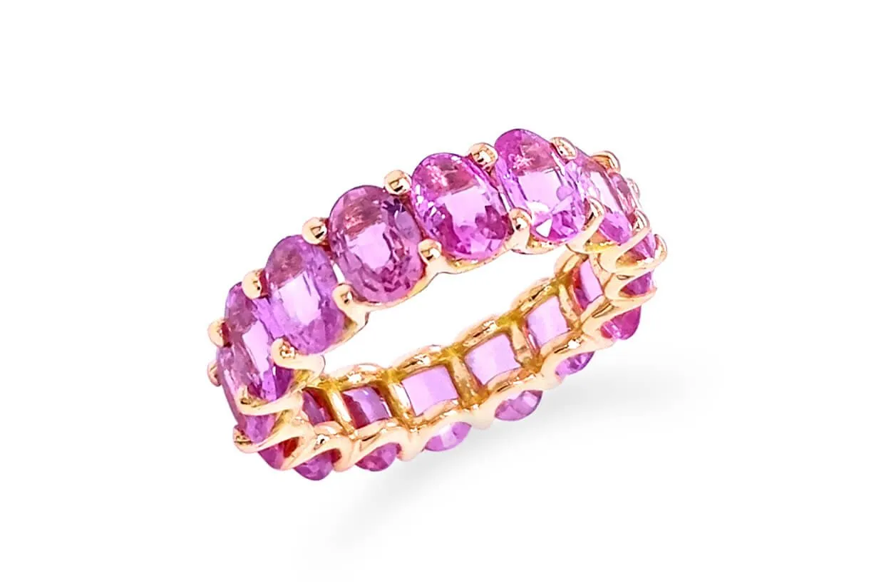 Maxi Eternity Rings Gemstones & Gold