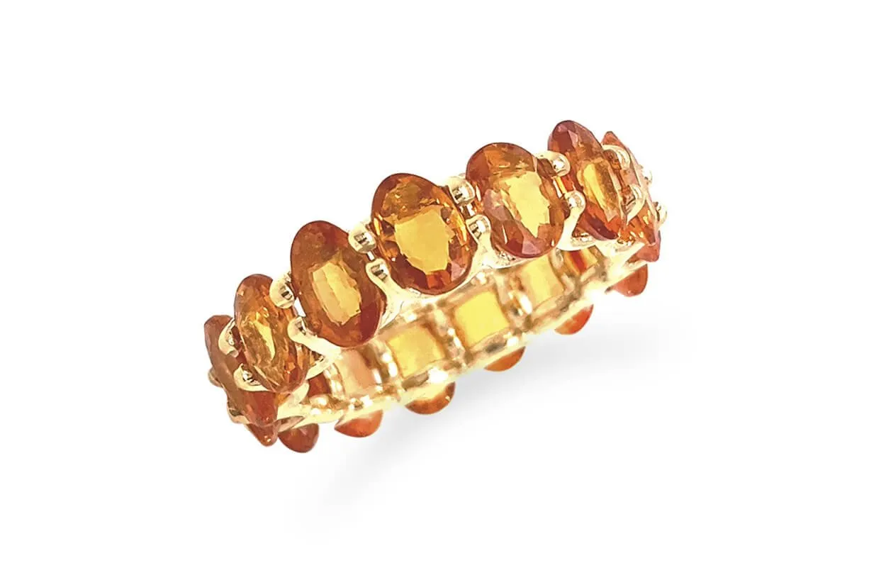 Maxi Eternity Rings Gemstones & Gold