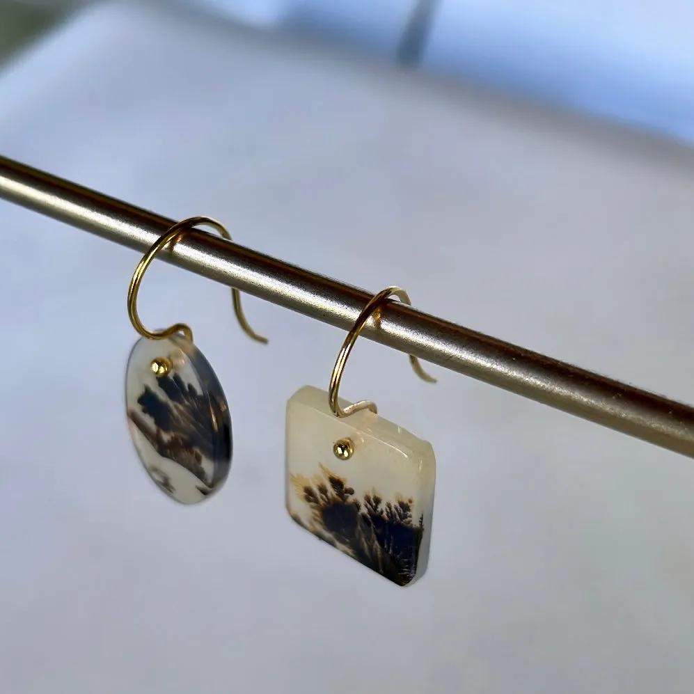 Midi Landscape earrings