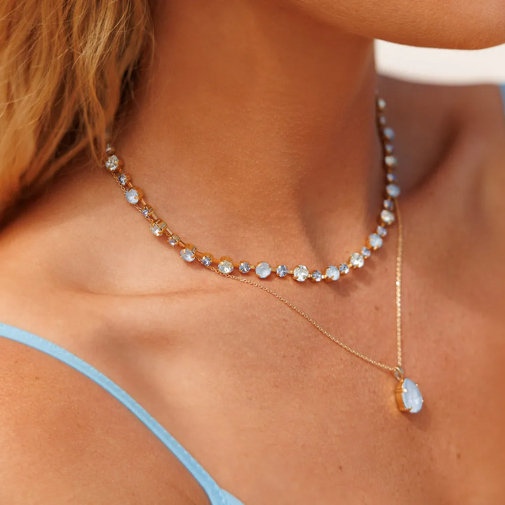 Mini Drop Necklace / Sky Ignite