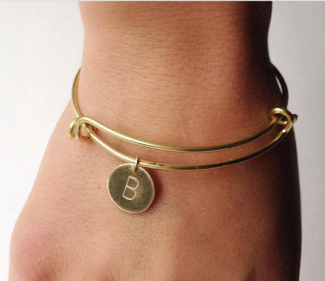 Monogram Bangle Bracelet