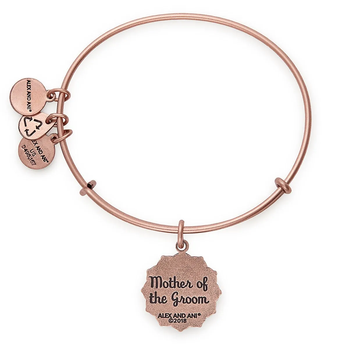 Mother of the Groom Charm Bangle