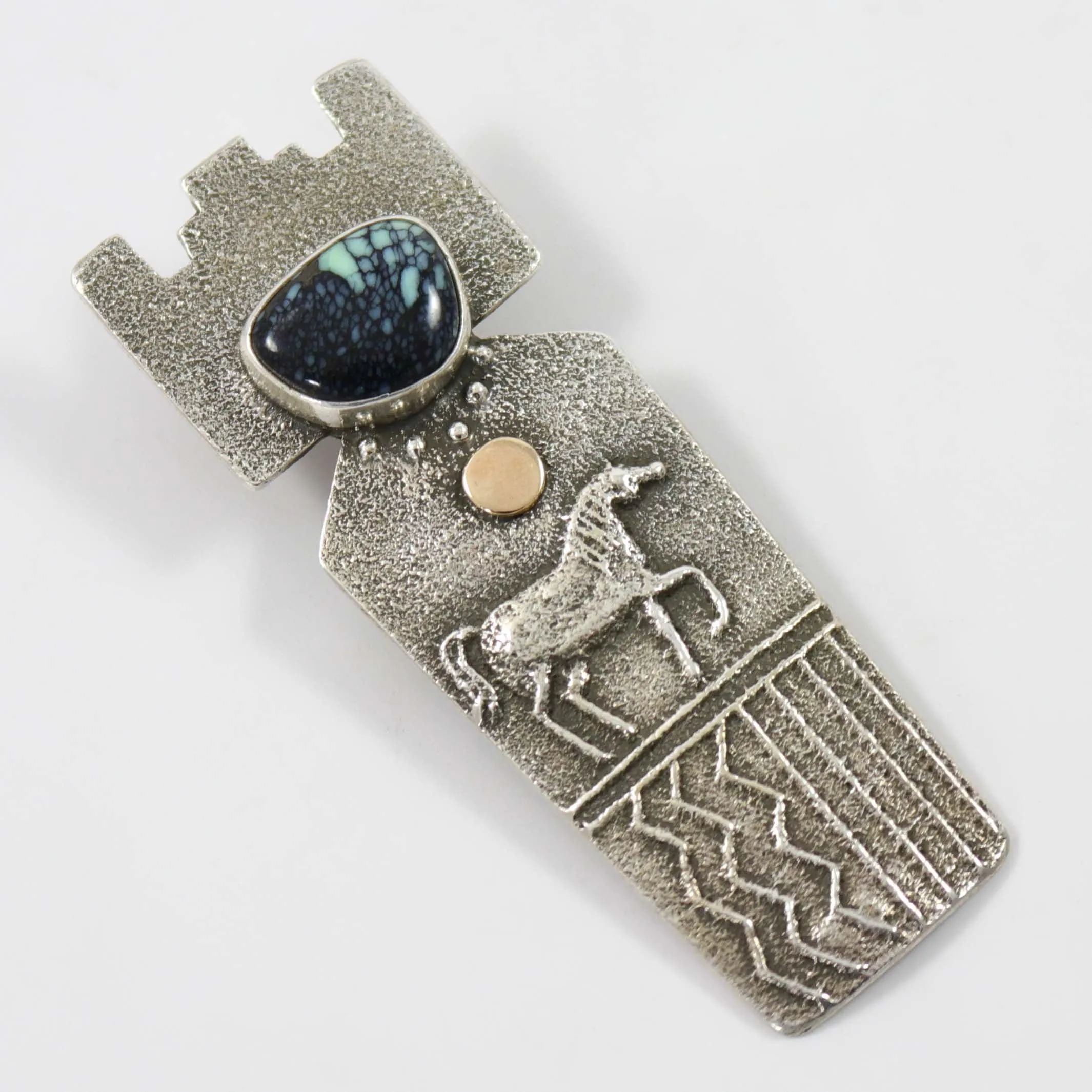 New Lander Turquoise Pendant