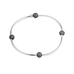 Pave Wish Bangle | Little Layer Bracelet | Ox